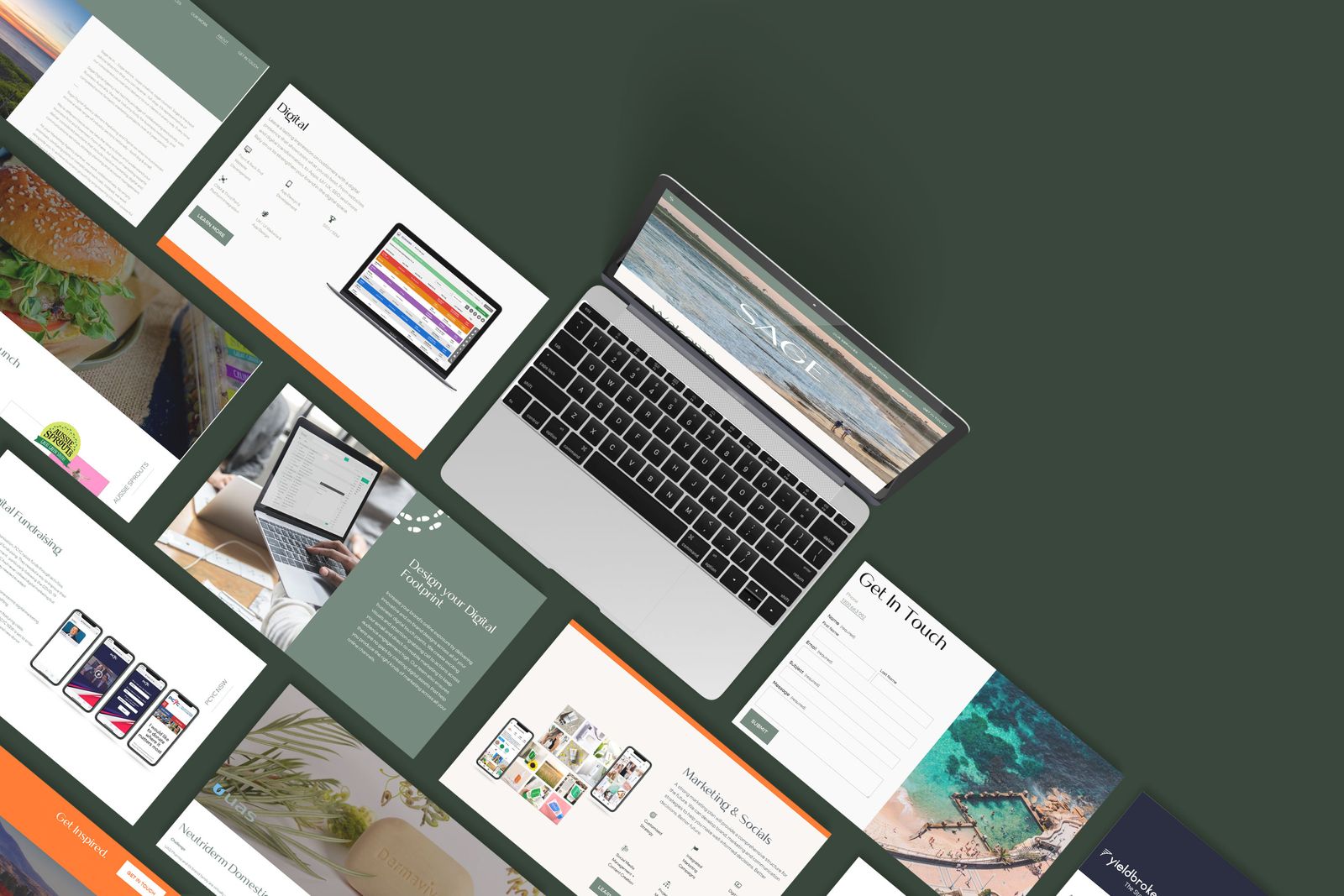 Brand application in context